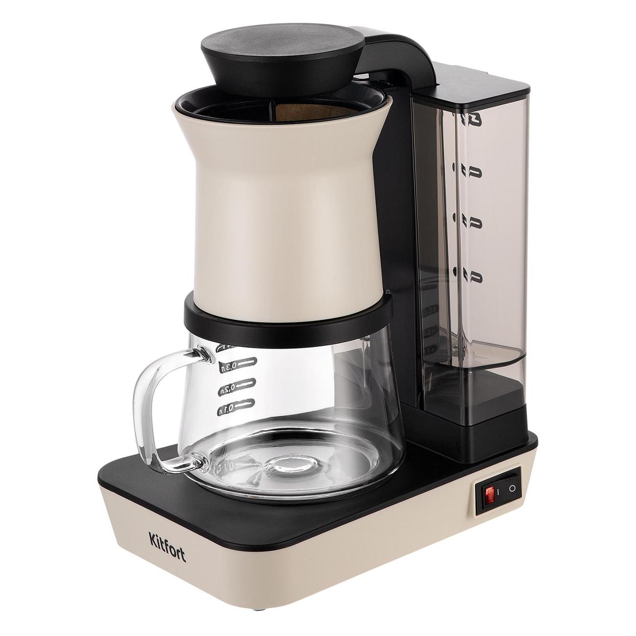 Кофеварка капельного типа Kitfort КТ-7190