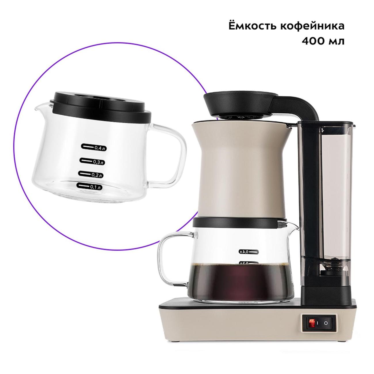 Кофеварка капельного типа Kitfort КТ-7190