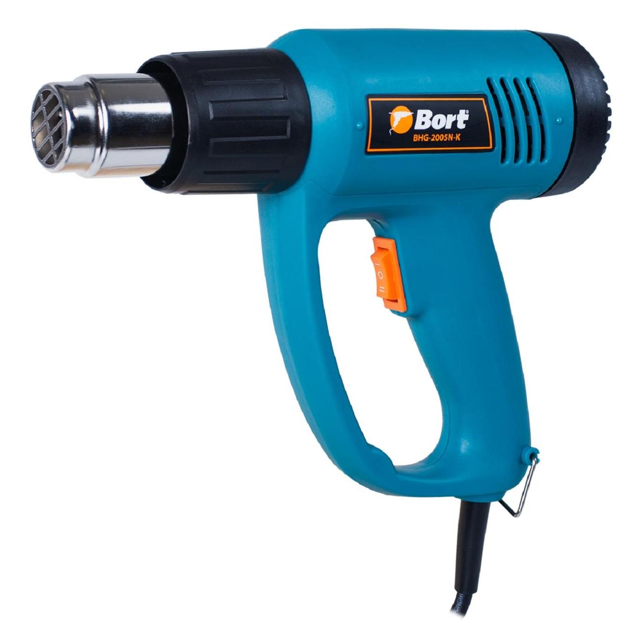Фен cтроительный Bort BHG-2005N-K (91271068)