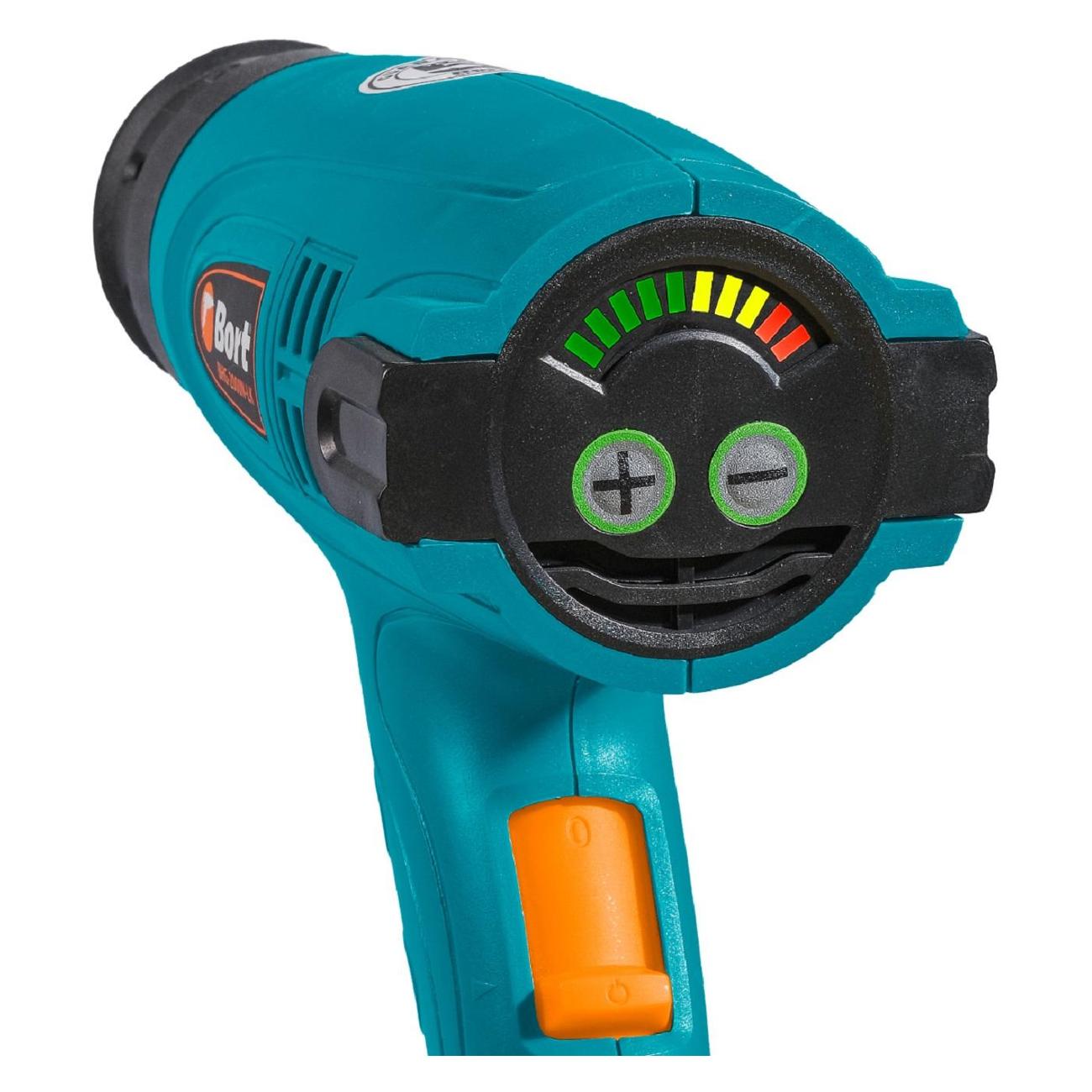 Фен cтроительный Bort BHG-2000N-LK (91275431)