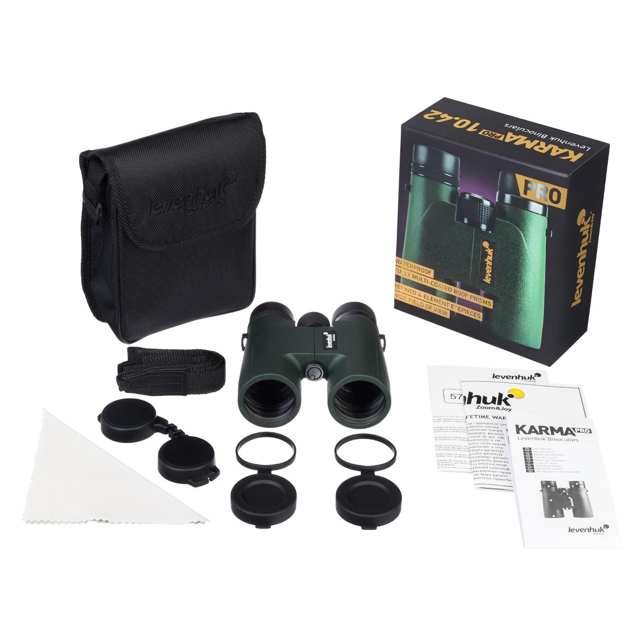 Бинокль Levenhuk Karma PRO 10x42