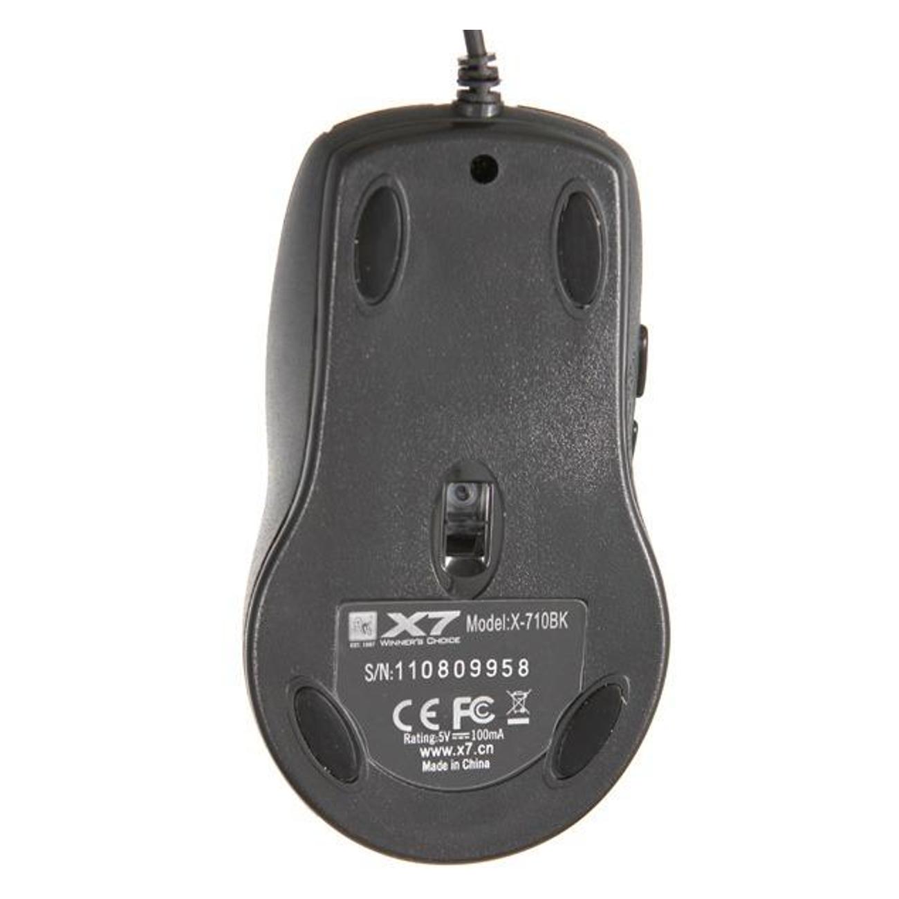 Игровая мышь A4Tech X-710BK Black