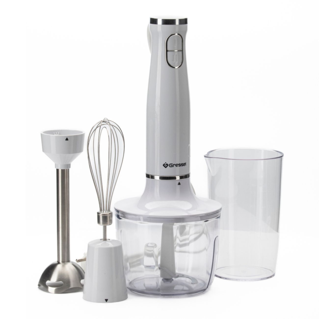 Блендер погружной Gressel GRB-4001 белый