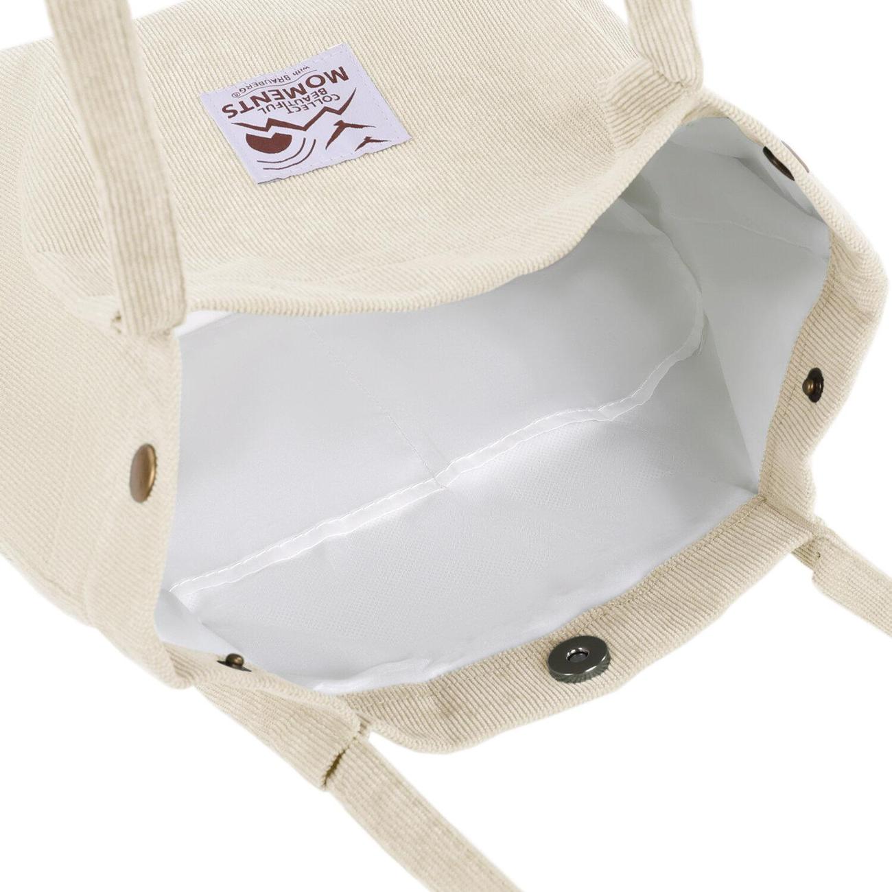 Сумка шоппер Brauberg 271906 бежевая