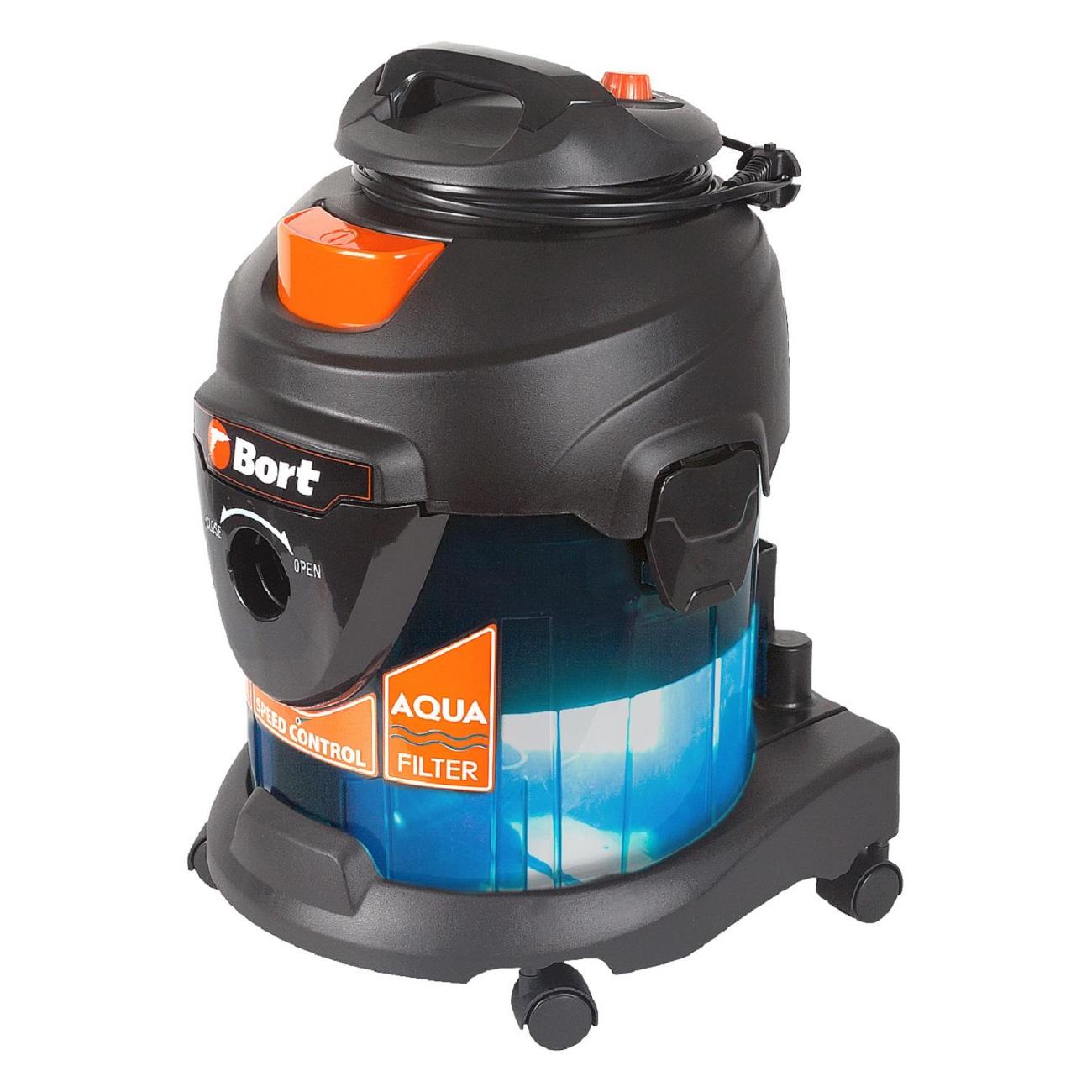 Пылесос строительный Bort BSS-1415-Aqua