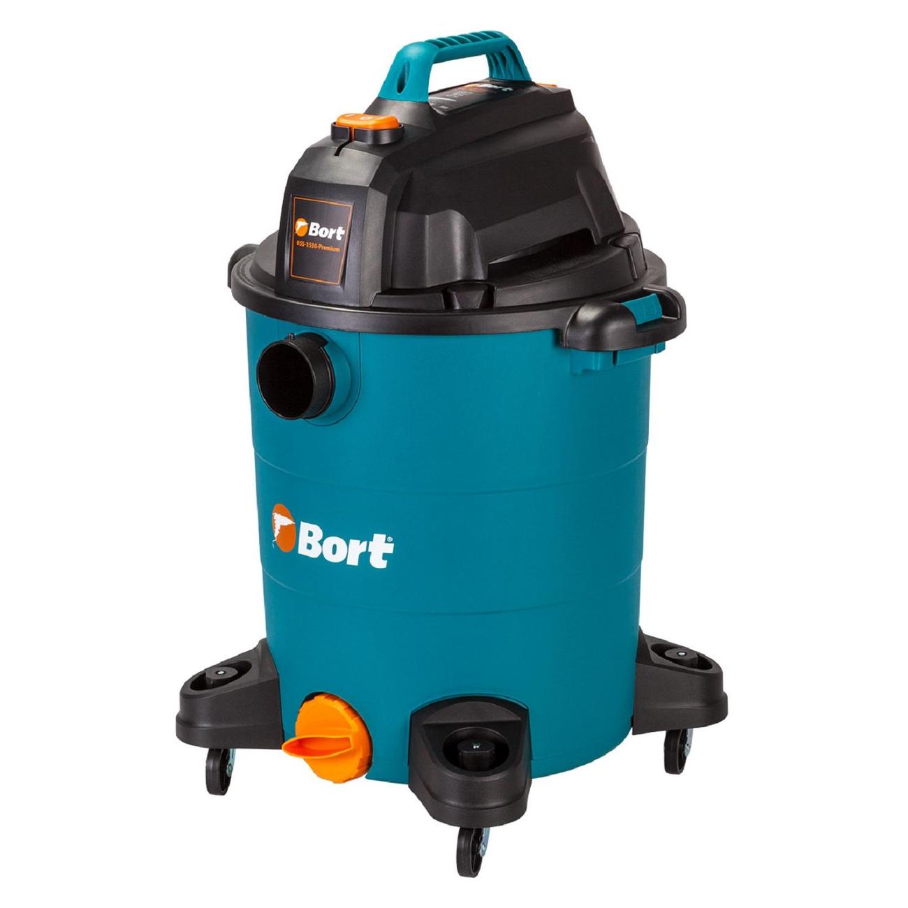 Пылесос строительный Bort BSS-1530-Premium фото