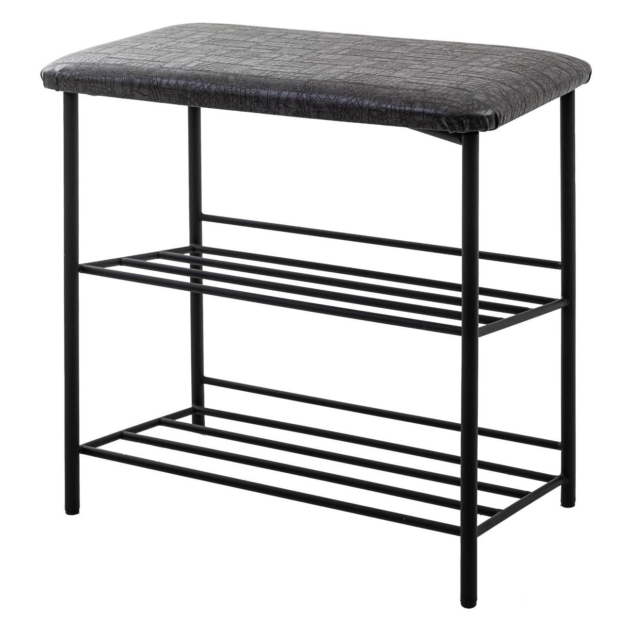 Обувница Gemlux НП Light Gray/черный