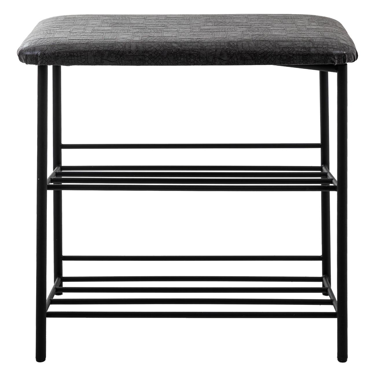 Обувница Gemlux НП Light Gray/черный