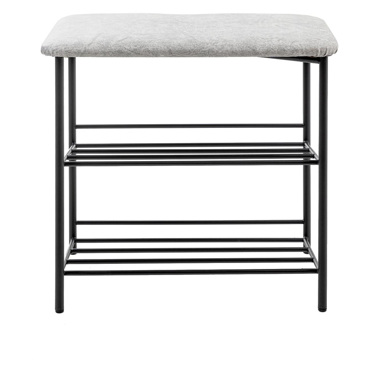 Обувница Gemlux НП White Marble/черный