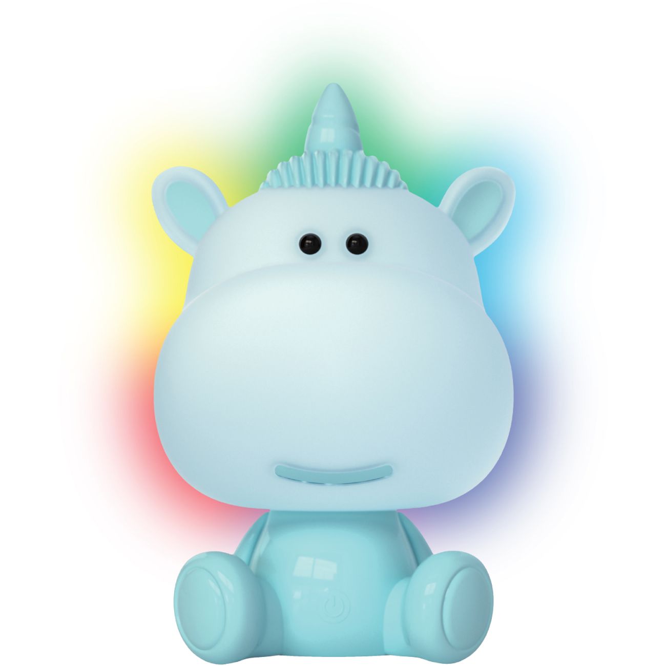 Ночник детский для сна аккумуляторный Фотон Единорожка голубой