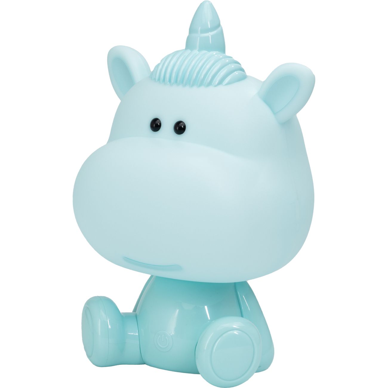 Ночник детский для сна аккумуляторный Фотон Единорожка голубой