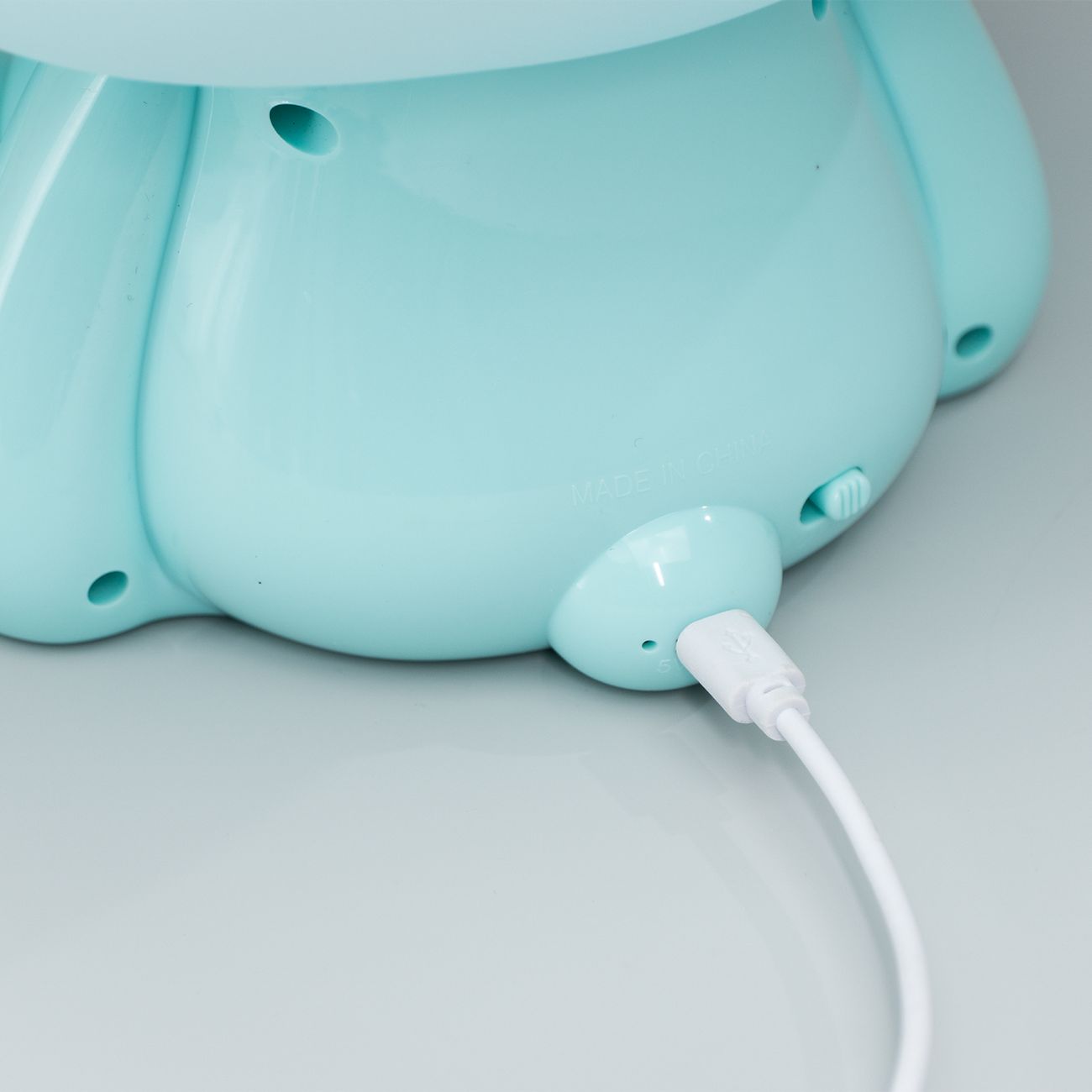 Ночник детский для сна аккумуляторный Фотон Единорожка голубой