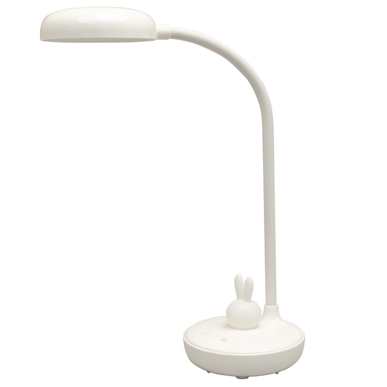 Настольный светильник-ночник аккумуляторный Фотон Кролик белый