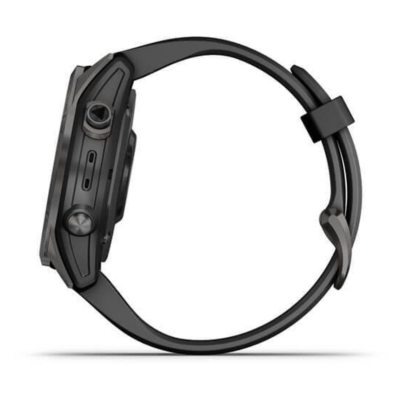 Смарт-часы Garmin Fenix 7S Sapphire Solar Carbon Gray
