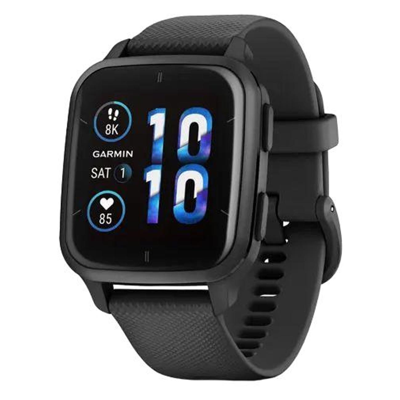 Смарт-часы Garmin Venu Sq 2 Music Black Slate