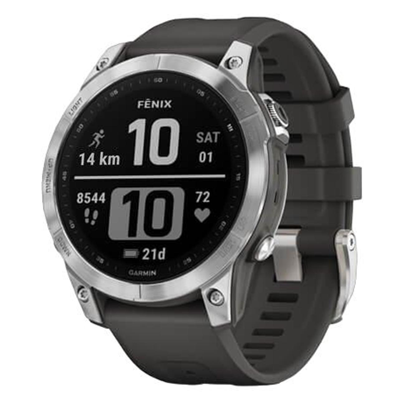 Смарт-часы Garmin Fenix 7 Silver фото