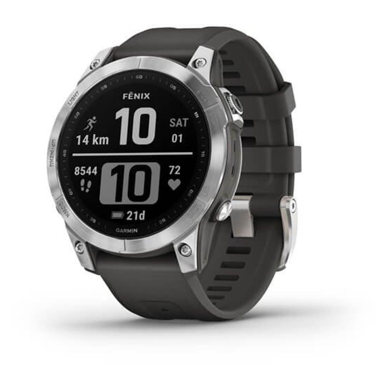 Смарт-часы Garmin Fenix 7 Silver