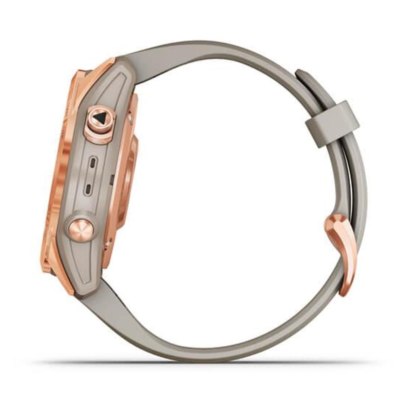 Смарт-часы Garmin Fenix 7S Solar Rose Gold