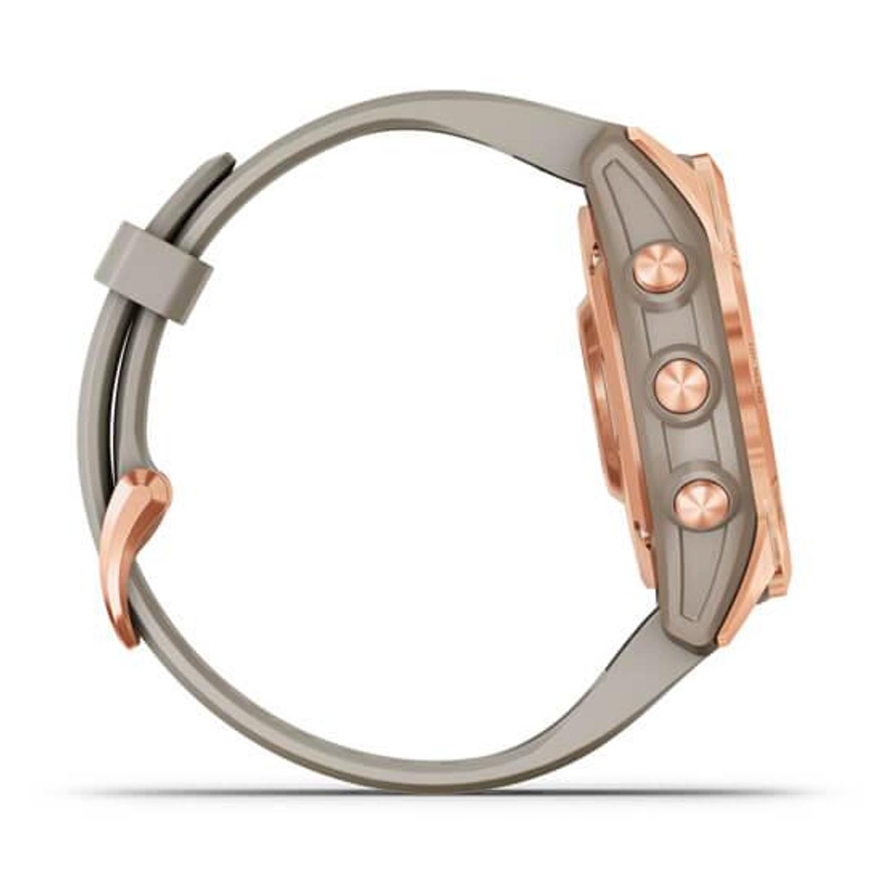 Смарт-часы Garmin Fenix 7S Solar Rose Gold