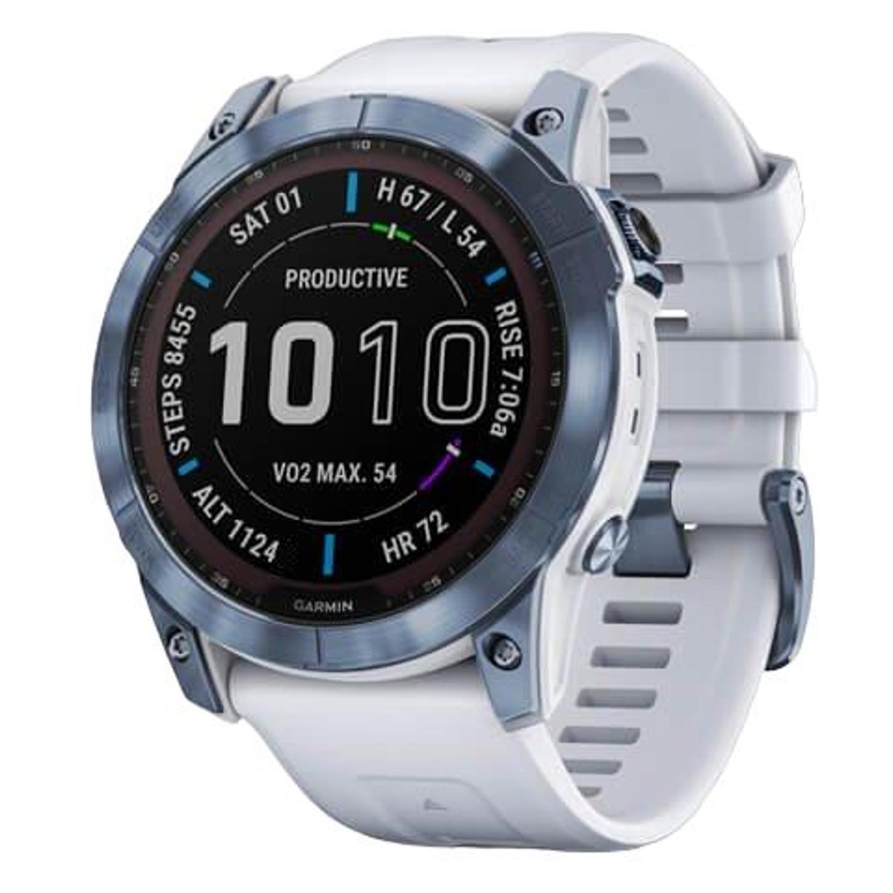 Смарт-часы Garmin 7X Sapphire Solar Blue White