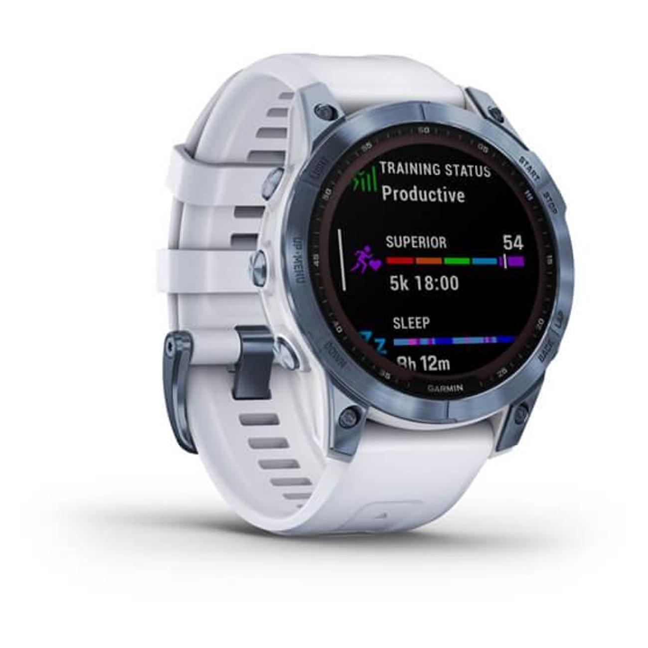 Смарт-часы Garmin Fenix 7 Sapphire Solar Blue