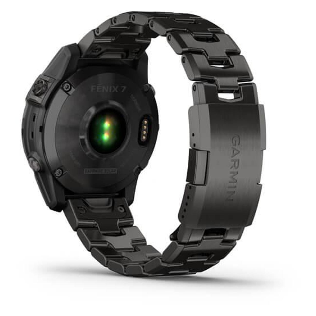 Смарт-часы Garmin Fenix 7 Sapphire Solar Carbon Gray