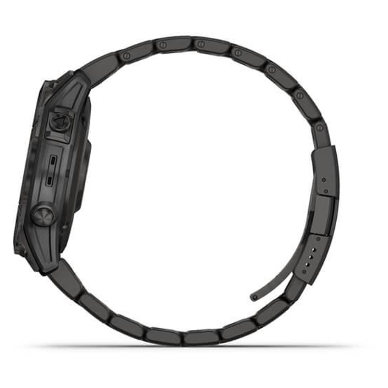 Смарт-часы Garmin Fenix 7 Sapphire Solar Carbon Gray