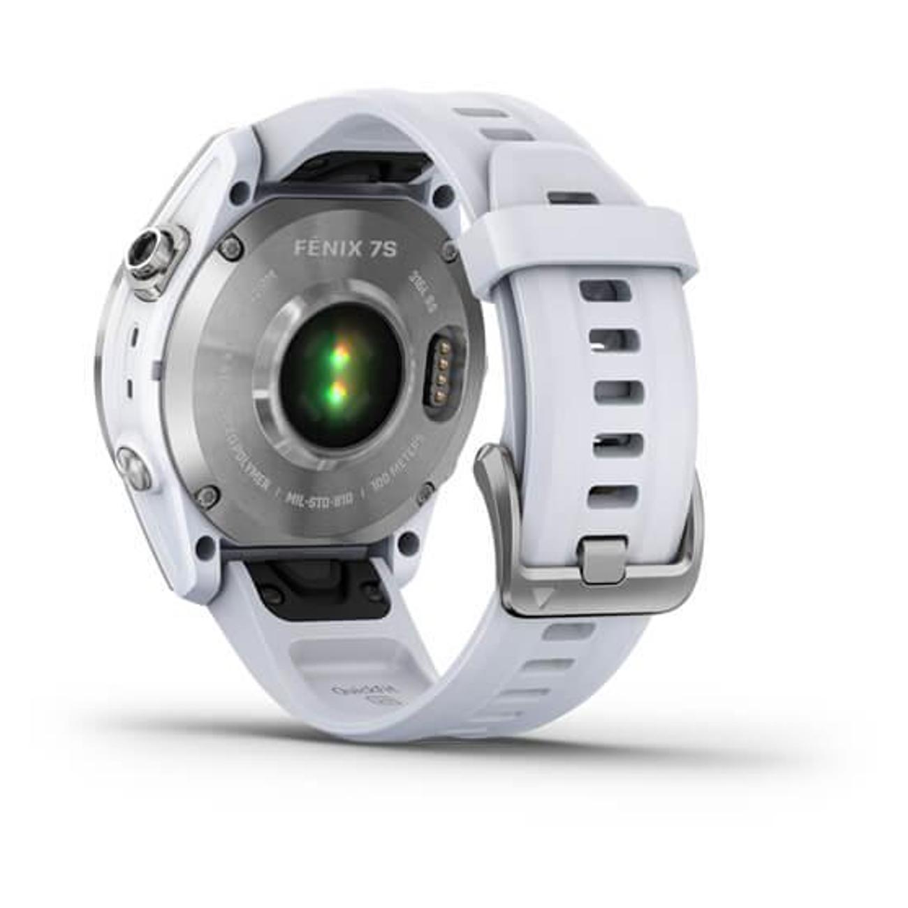 Смарт-часы Garmin Fenix 7S Silver White