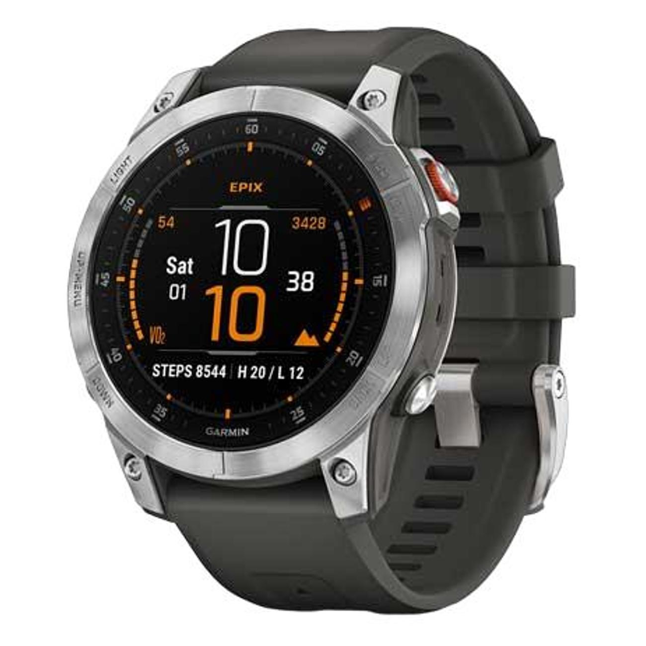 Смарт-часы Garmin Epix (Gen 2) Stainless Steel