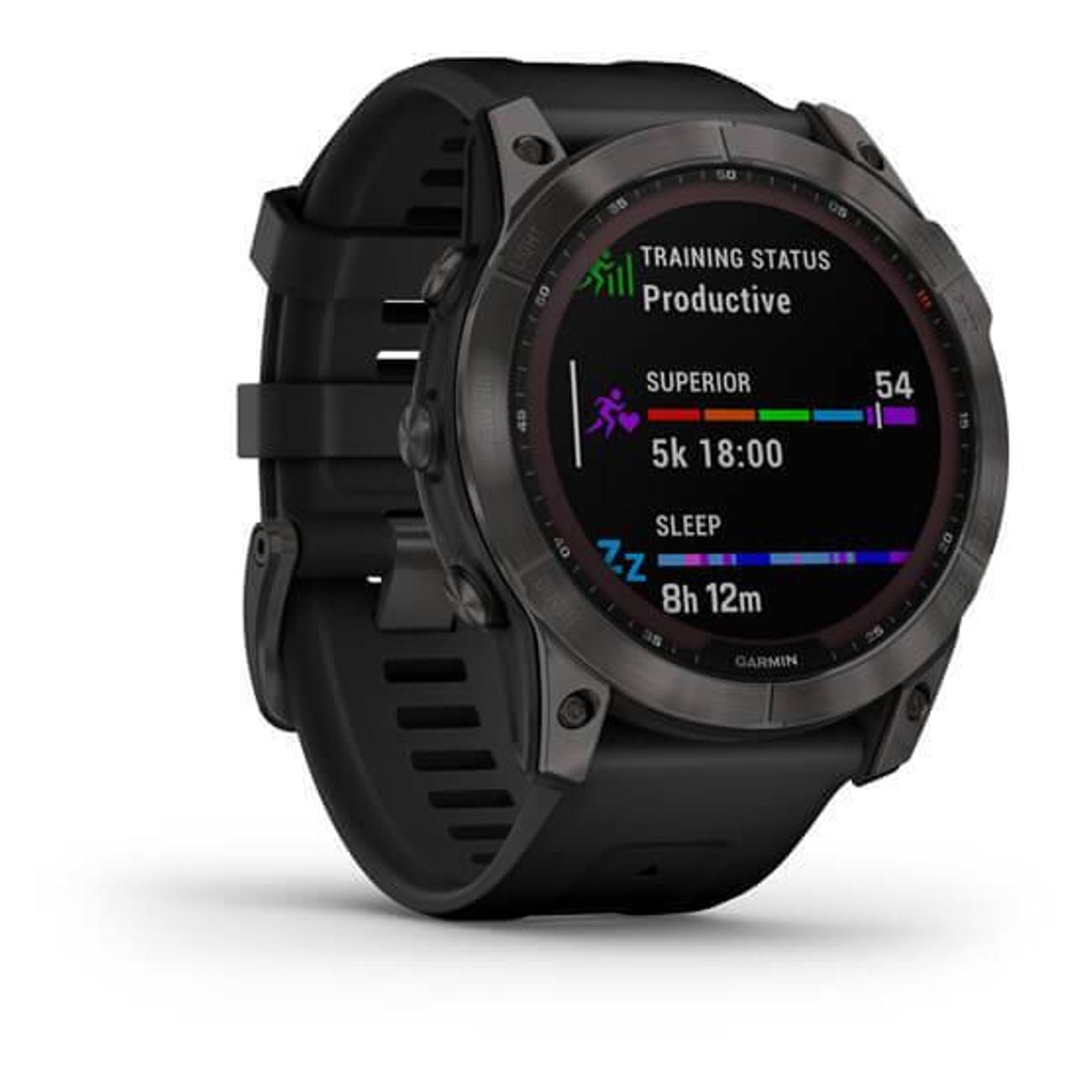 Смарт-часы Garmin 7X Sapphire Solar Carbon Gray