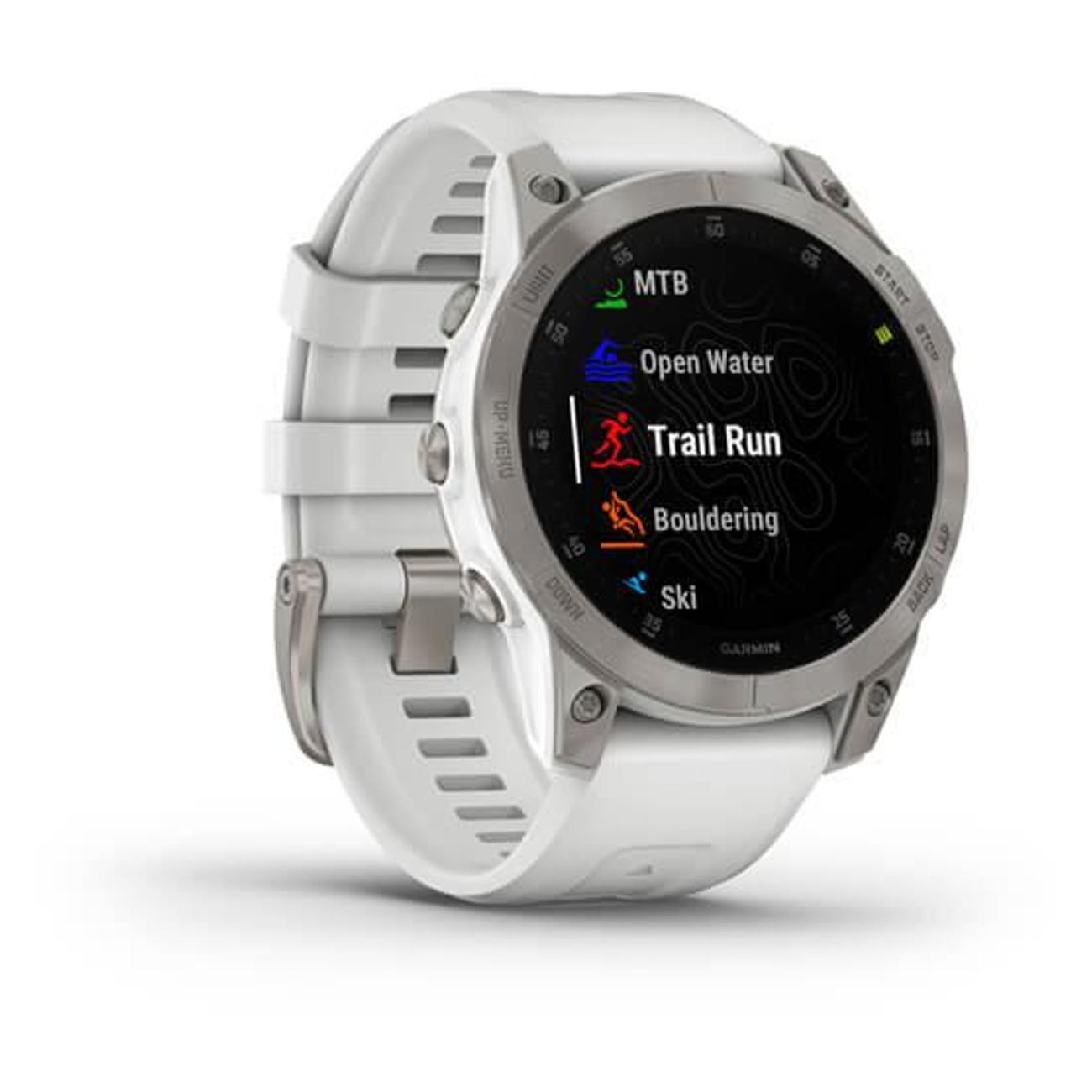 Смарт-часы Garmin Epix (Gen 2) White Titanium