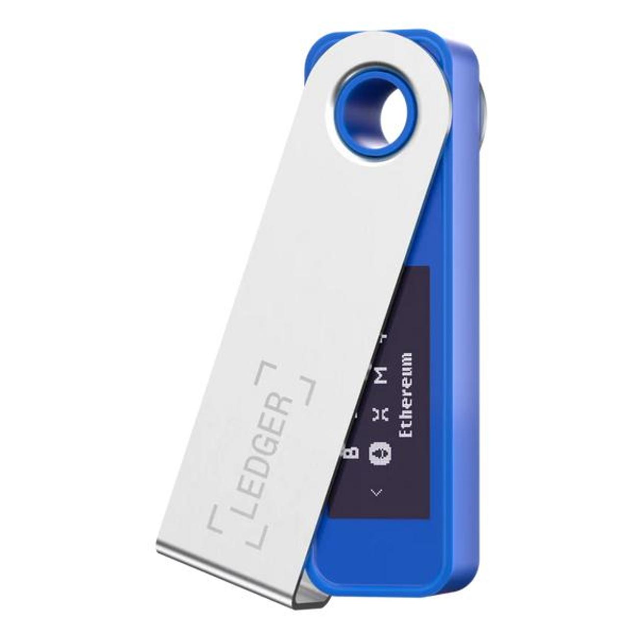 Криптокошелек Ledger Nano S Plus Deepsea Blue