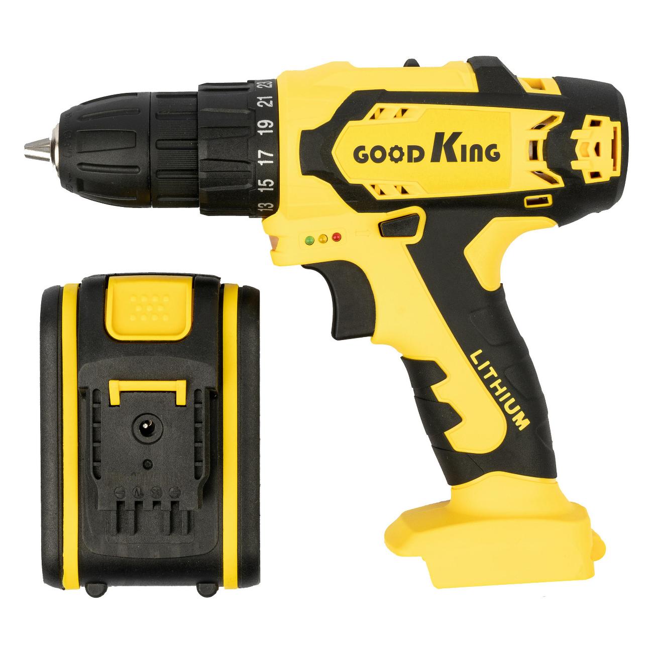 Шуруповерт аккумуляторный GOODKING YL-200113