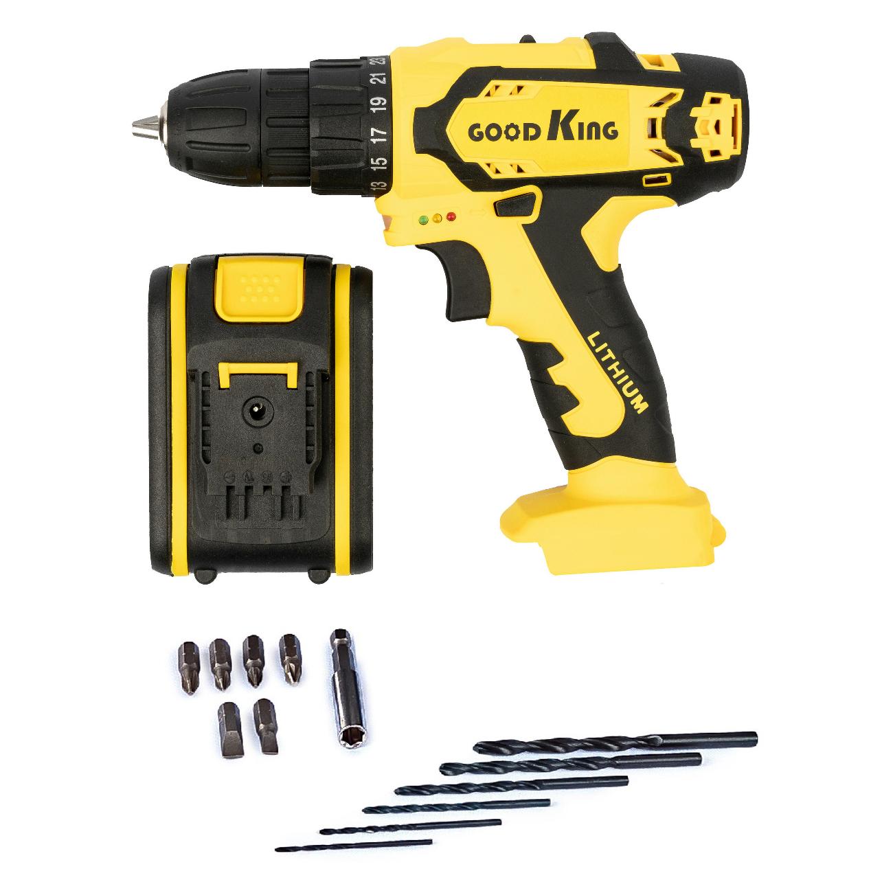 Шуруповерт аккумуляторный GOODKING YL-200113