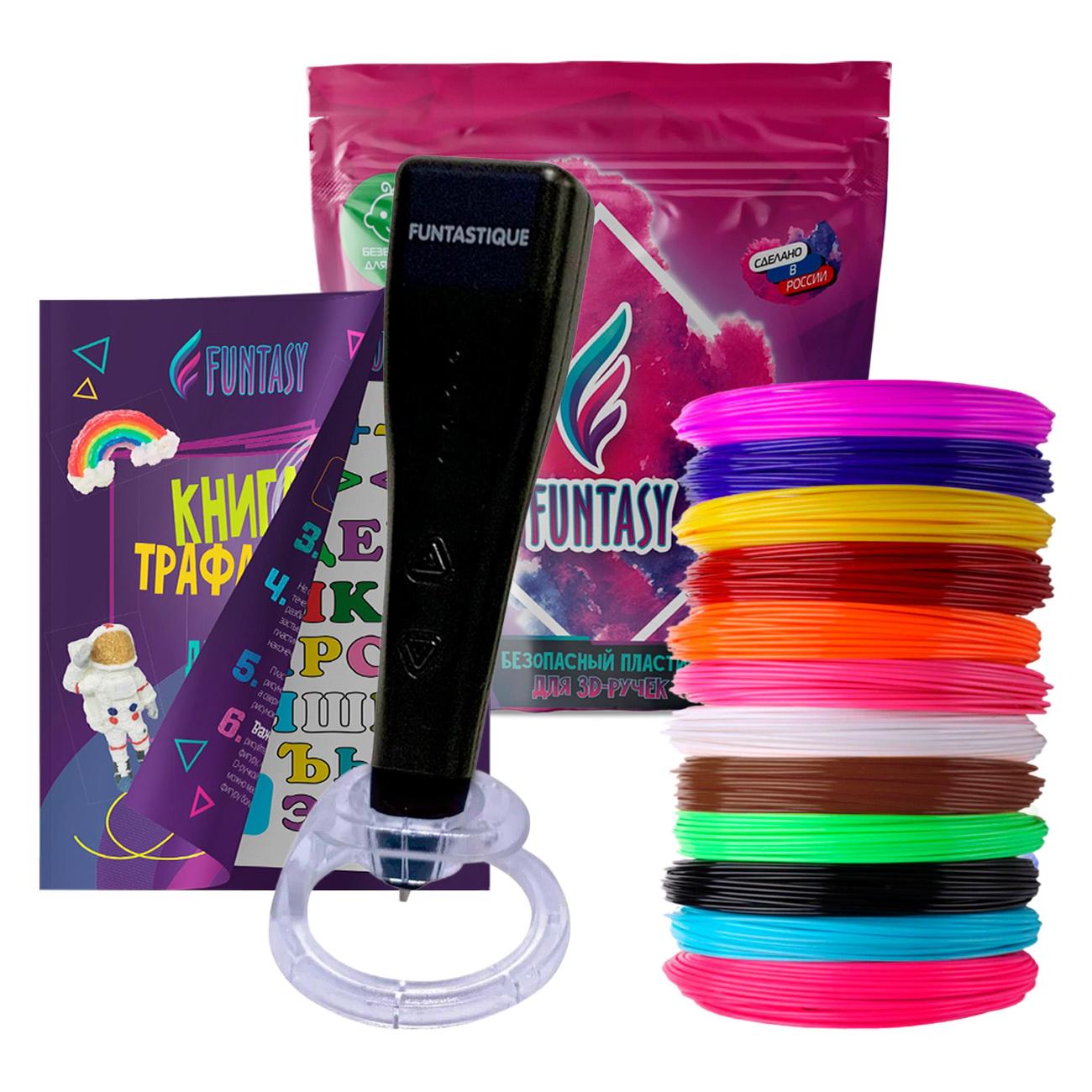 3D-ручка Funtasy Piccolo черная