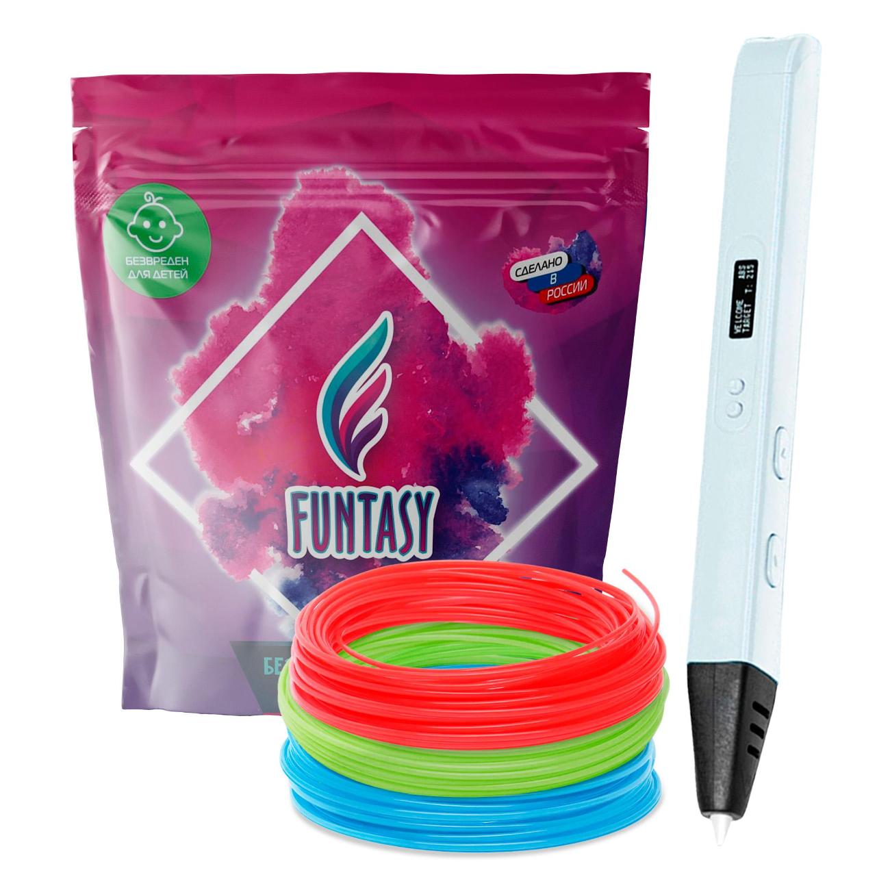 3D-ручка Funtasy Ryzen Белая