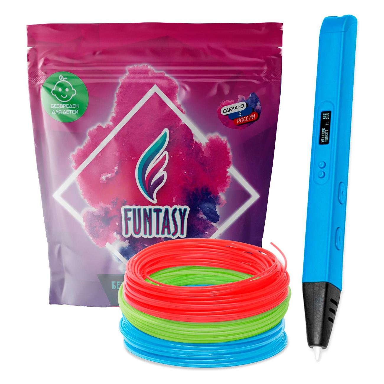 3D-ручка Funtasy Ryzen Голубая