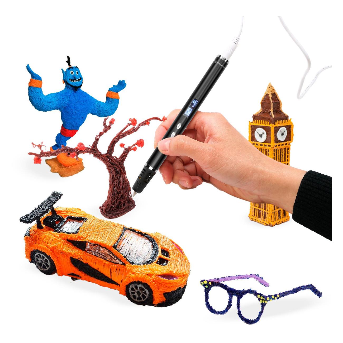 3D-ручка Funtasy 3 в 1 Trinity Черная