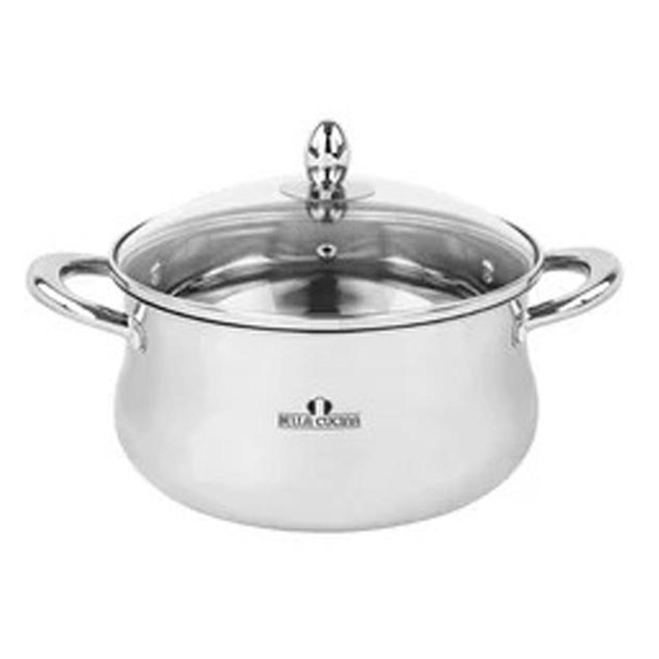 Кастрюля Bella Cucina 2137-BC нержавеющая сталь