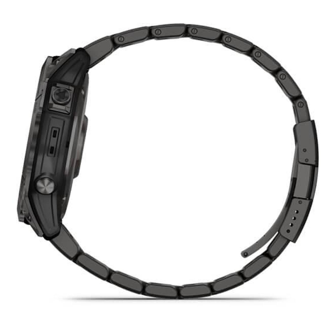 Смарт-часы Garmin FENIX 7X Sapphire Solar Titanium Charcoal Gray