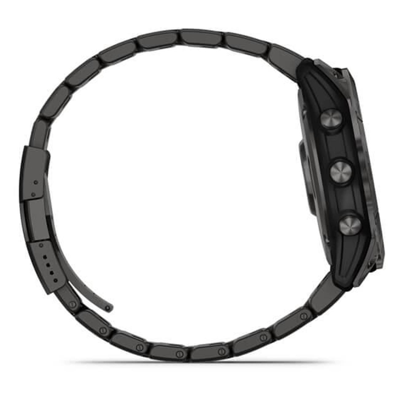 Смарт-часы Garmin FENIX 7X Sapphire Solar Titanium Charcoal Gray