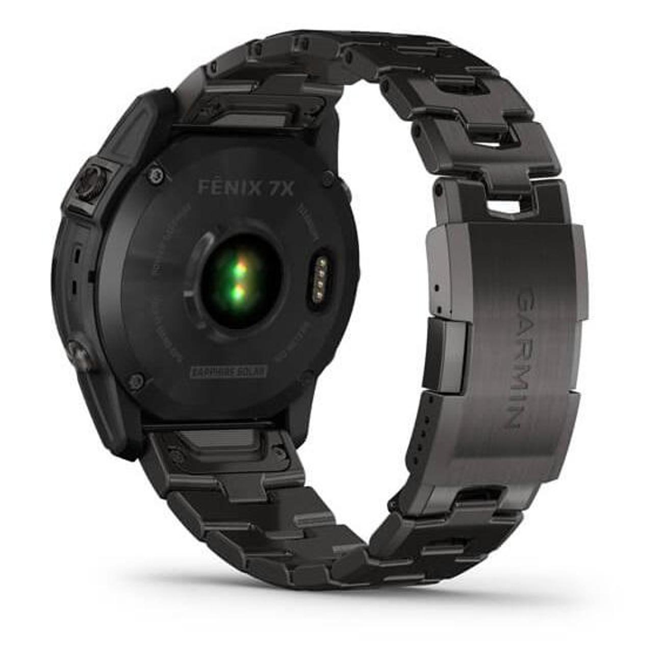 Смарт-часы Garmin FENIX 7X Sapphire Solar Titanium Charcoal Gray