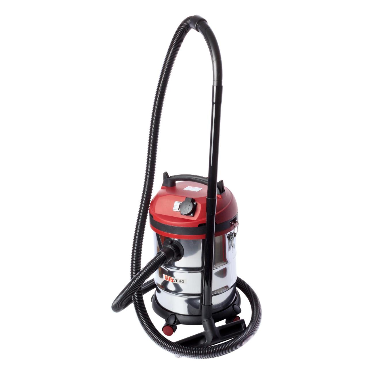 Пылесос строительный Redverg RD-VC1200S-25S