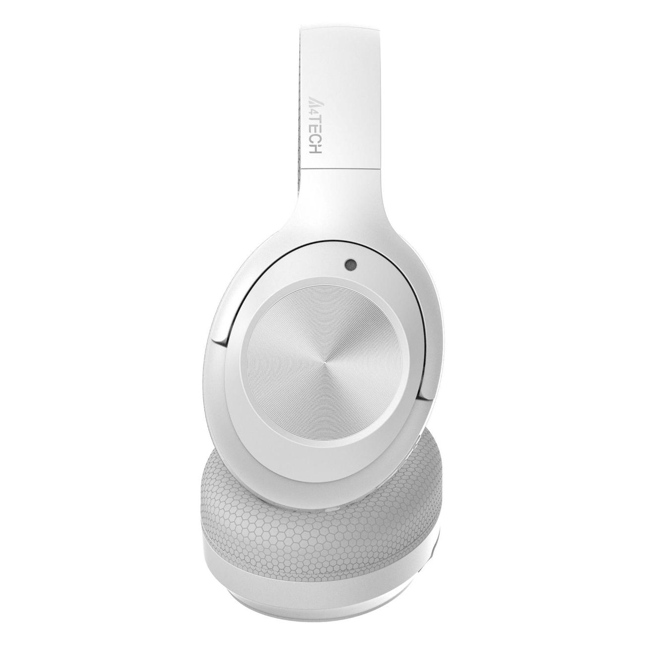 Наушники полноразмерные Bluetooth A4Tech BH220 белый