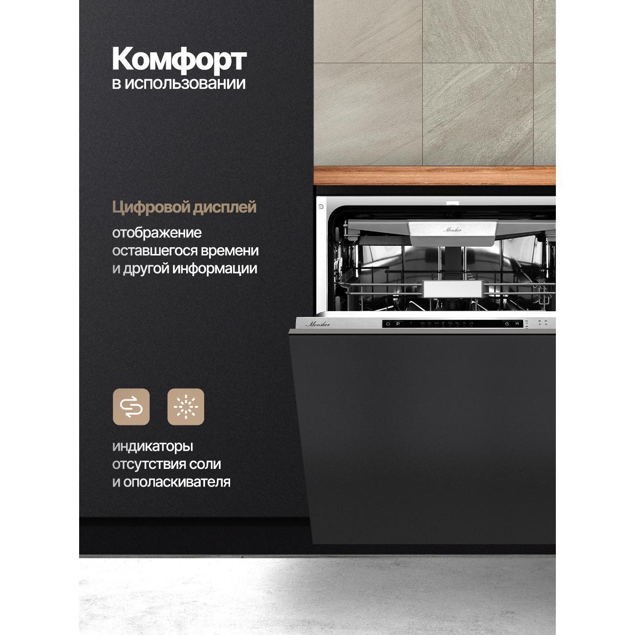 Встраиваемая посудомоечная машина Monsher MD 6015