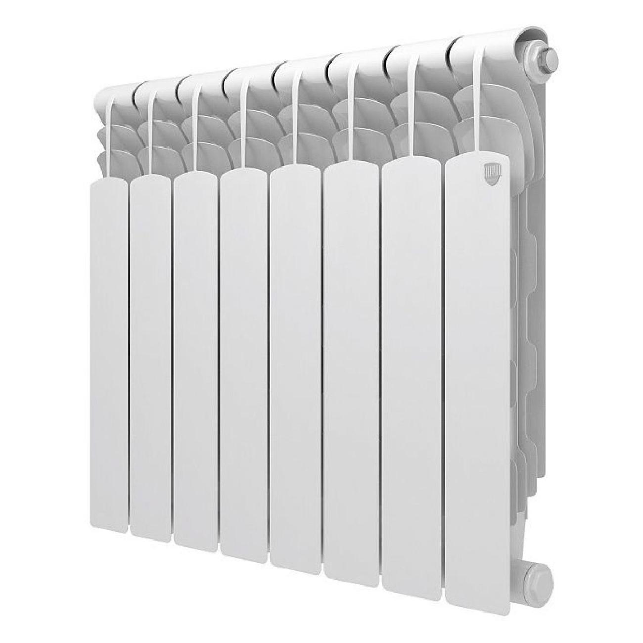Биметаллический радиатор Royal Thermo Revolution Bimetall 500 2.0 8 с. белый фото