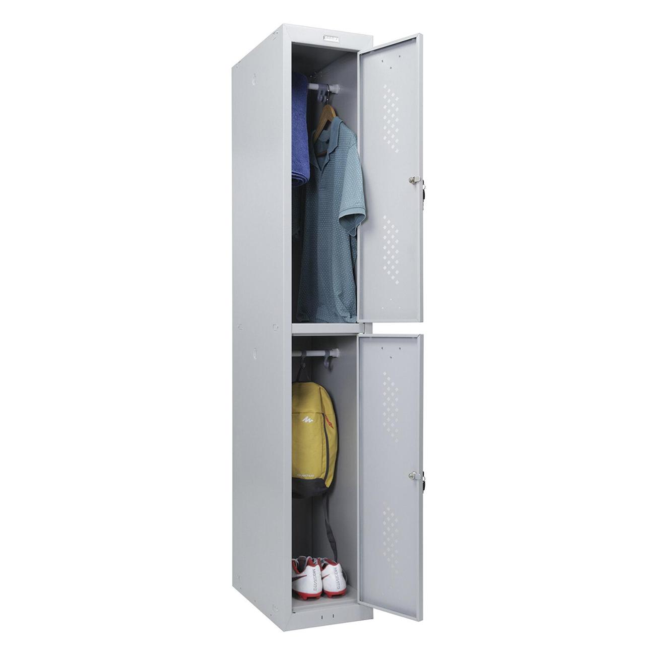 Шкаф металлический Brabix LK 12-30