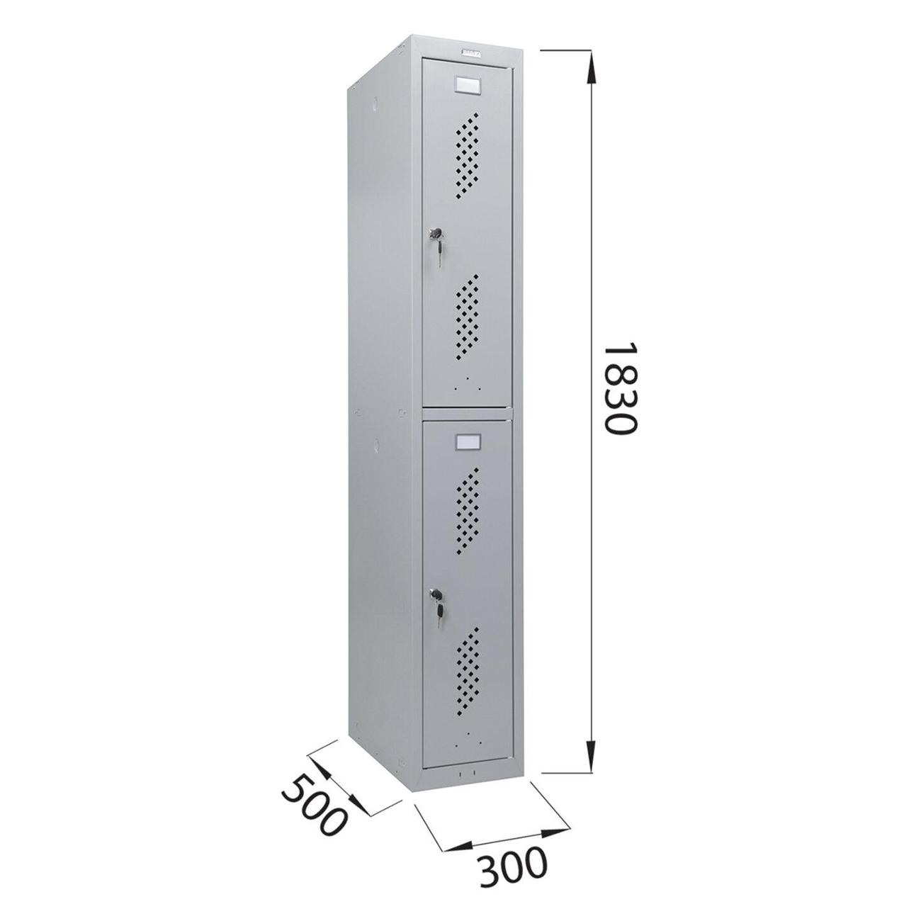 Шкаф металлический Brabix LK 12-30