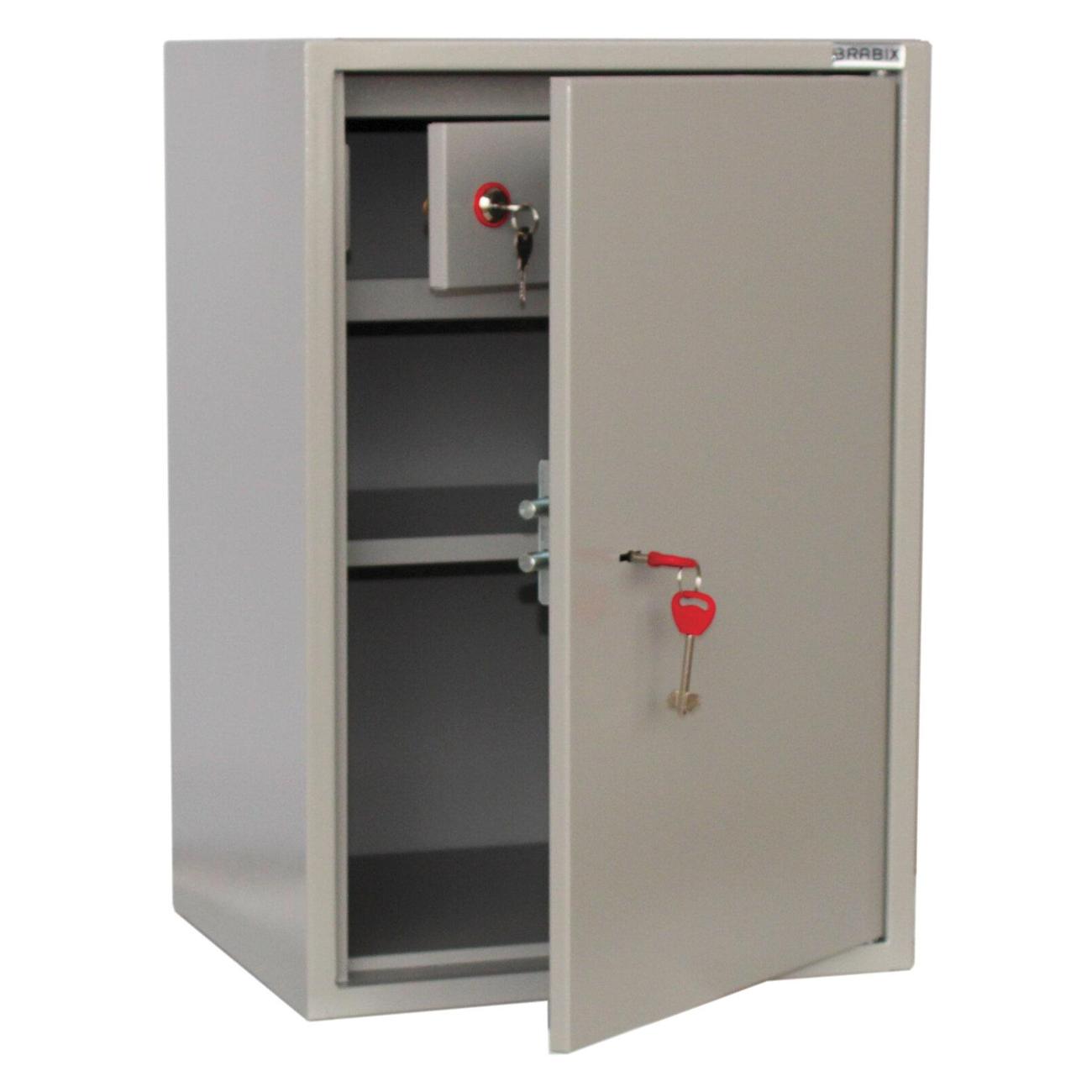 Шкаф металлический Brabix КBS-011Т