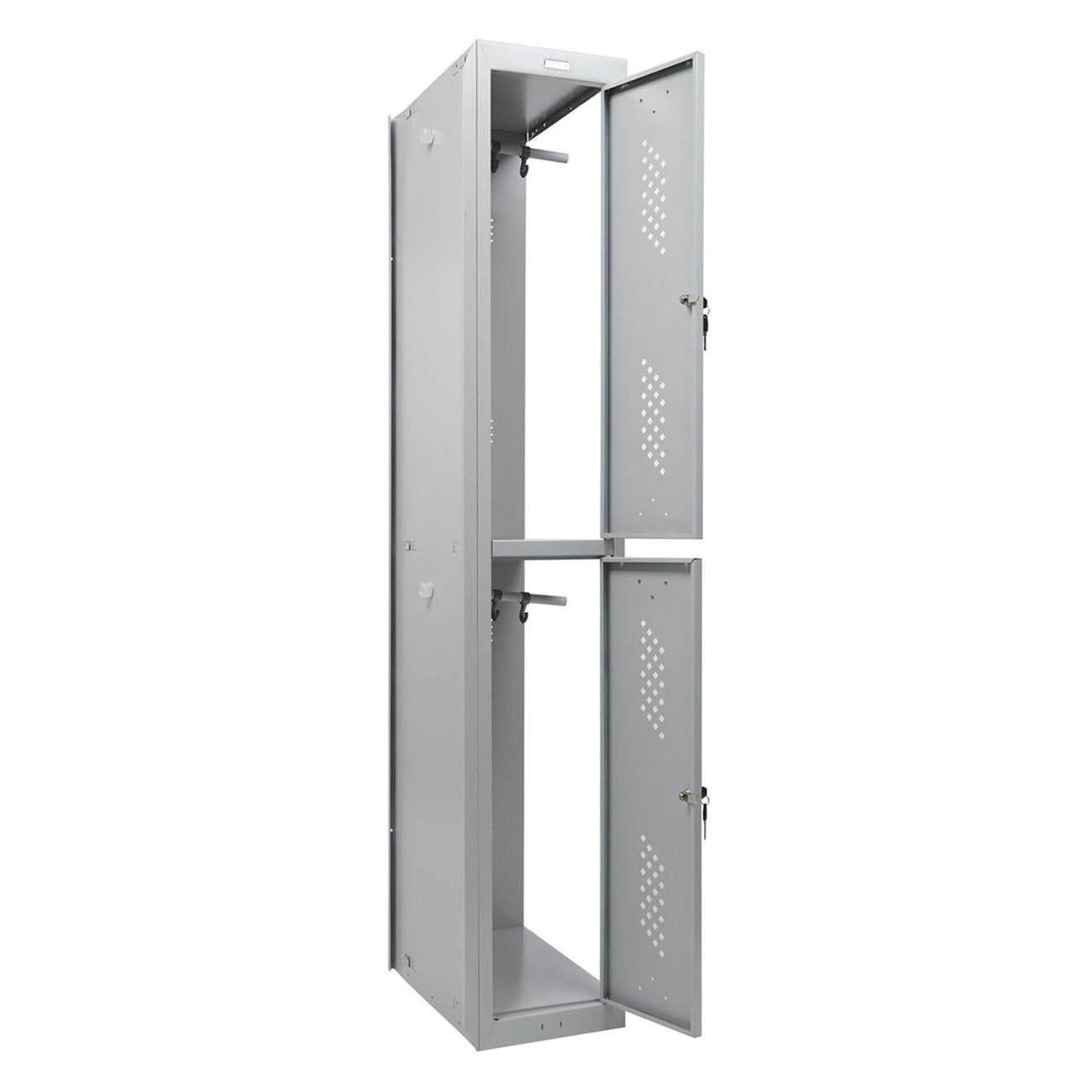 Шкаф металлический Brabix LK 02-30